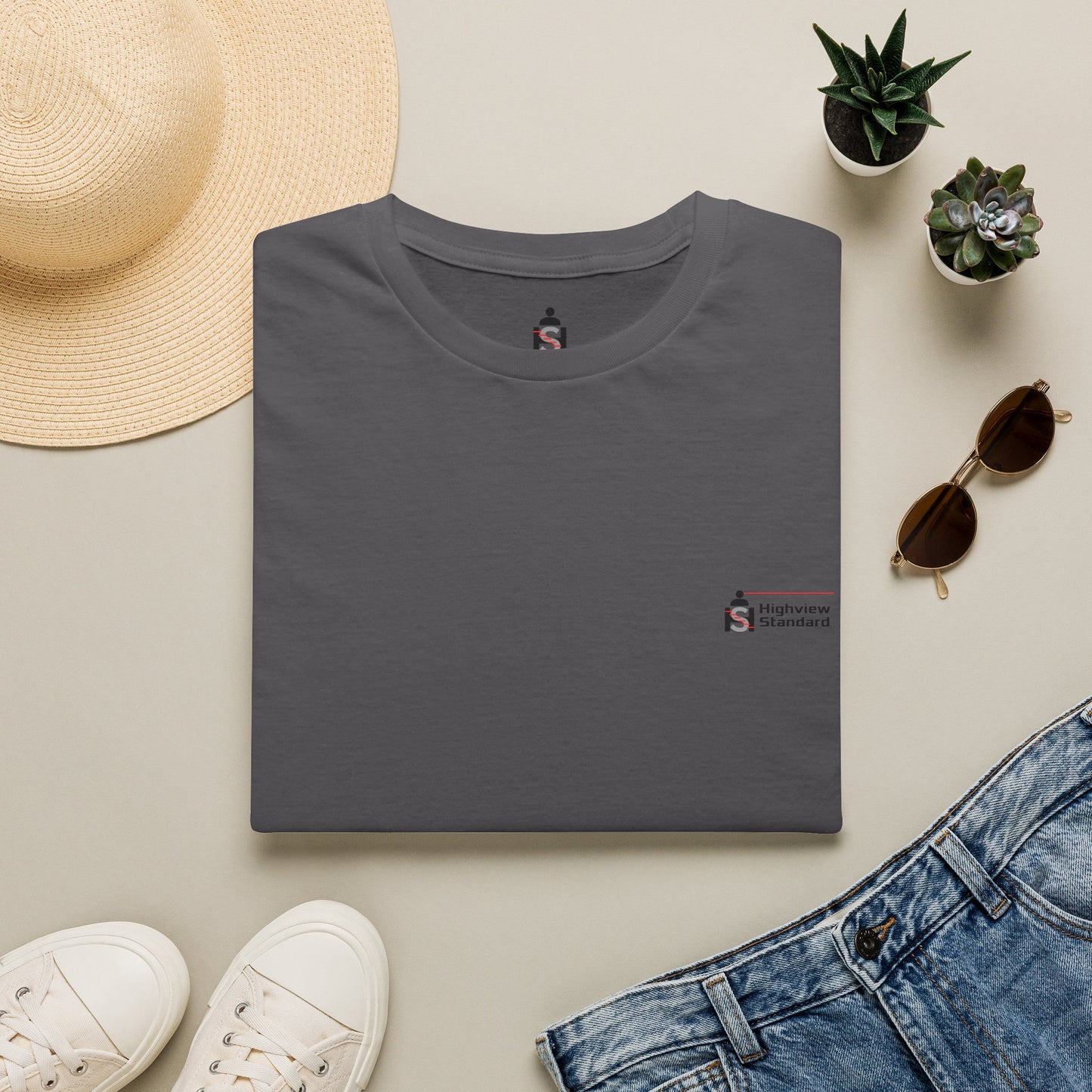 Minimal White Crewneck T-Shirt — Casual Everyday Tee