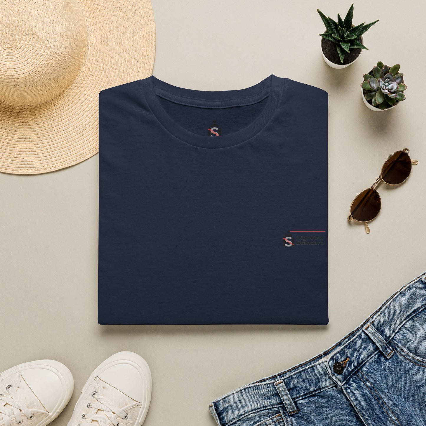 Minimal White Crewneck T-Shirt — Casual Everyday Tee