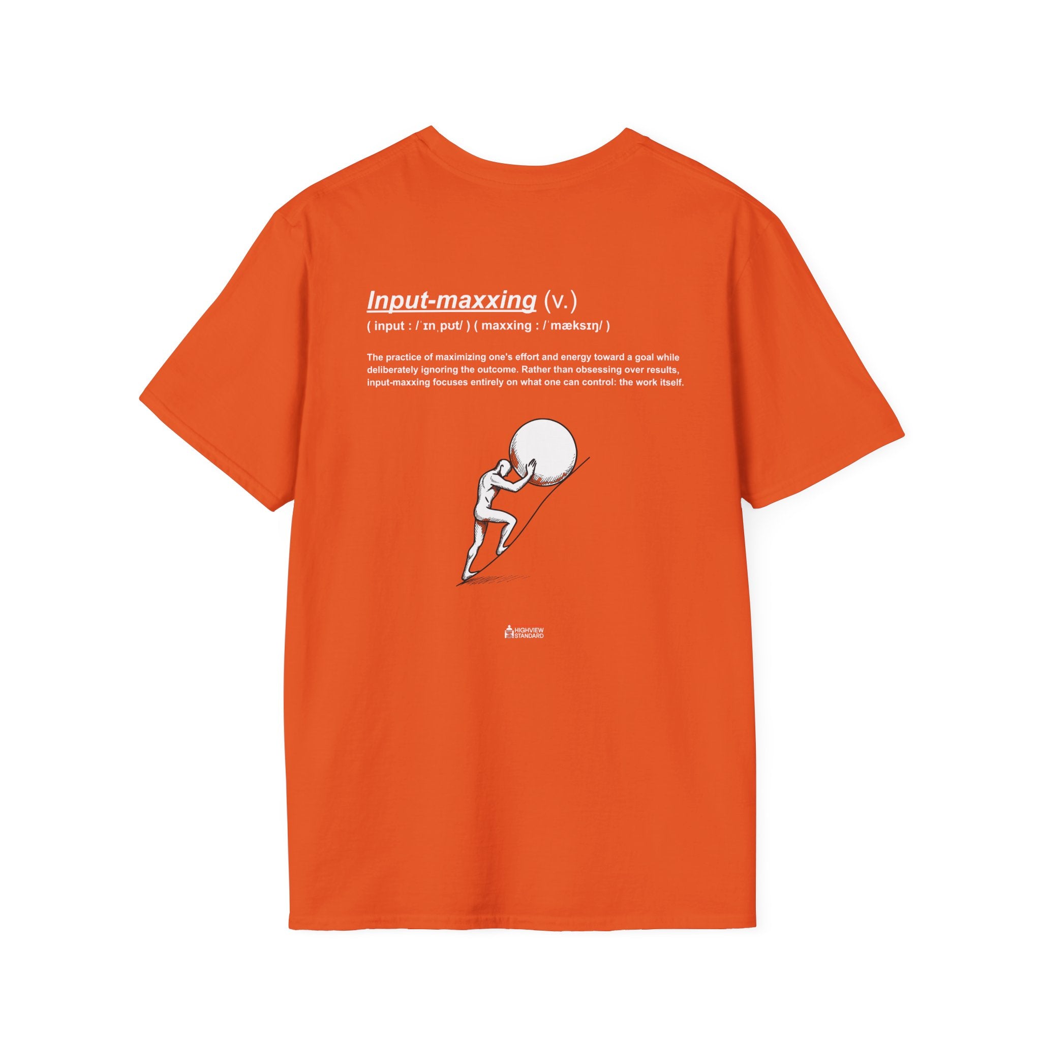 Input-Maxxing - Adult Tee