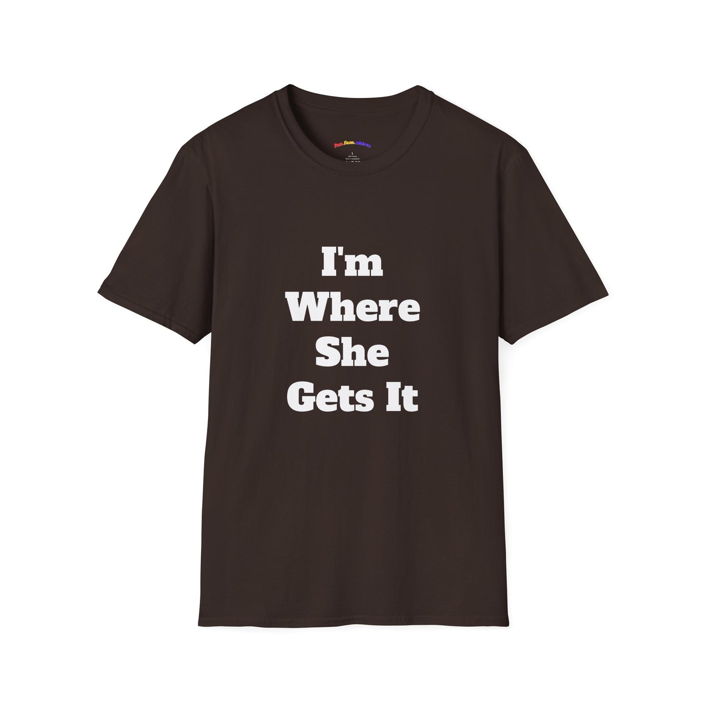 I'm Where She Gets It – Mom Daughter Matching Shirt