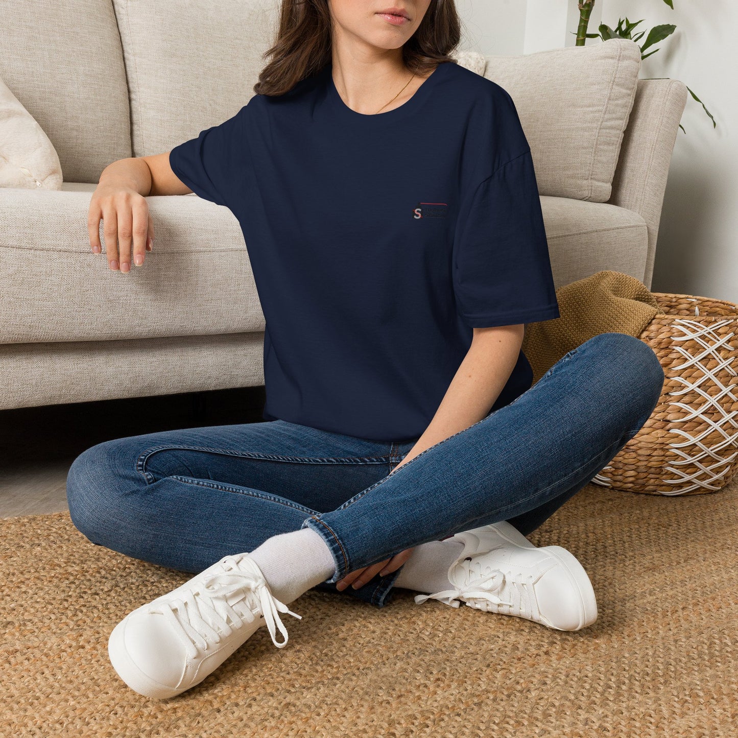 Minimal White Crewneck T-Shirt — Casual Everyday Tee