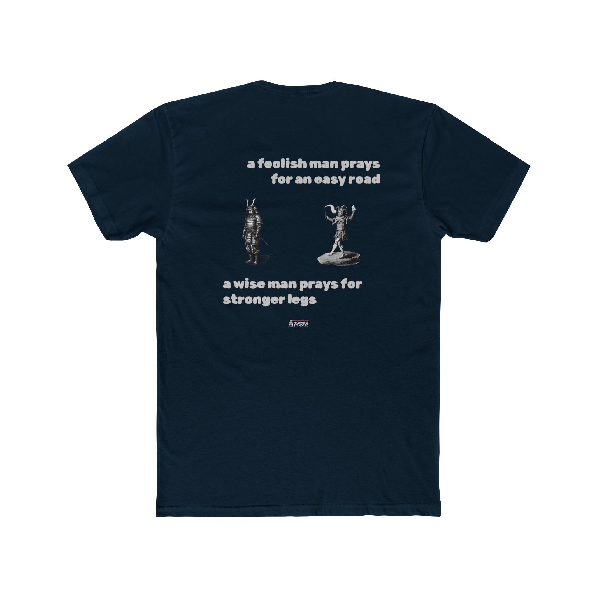 "The Dichotomy of a Fool and a Wise Man" - Adult Tee
