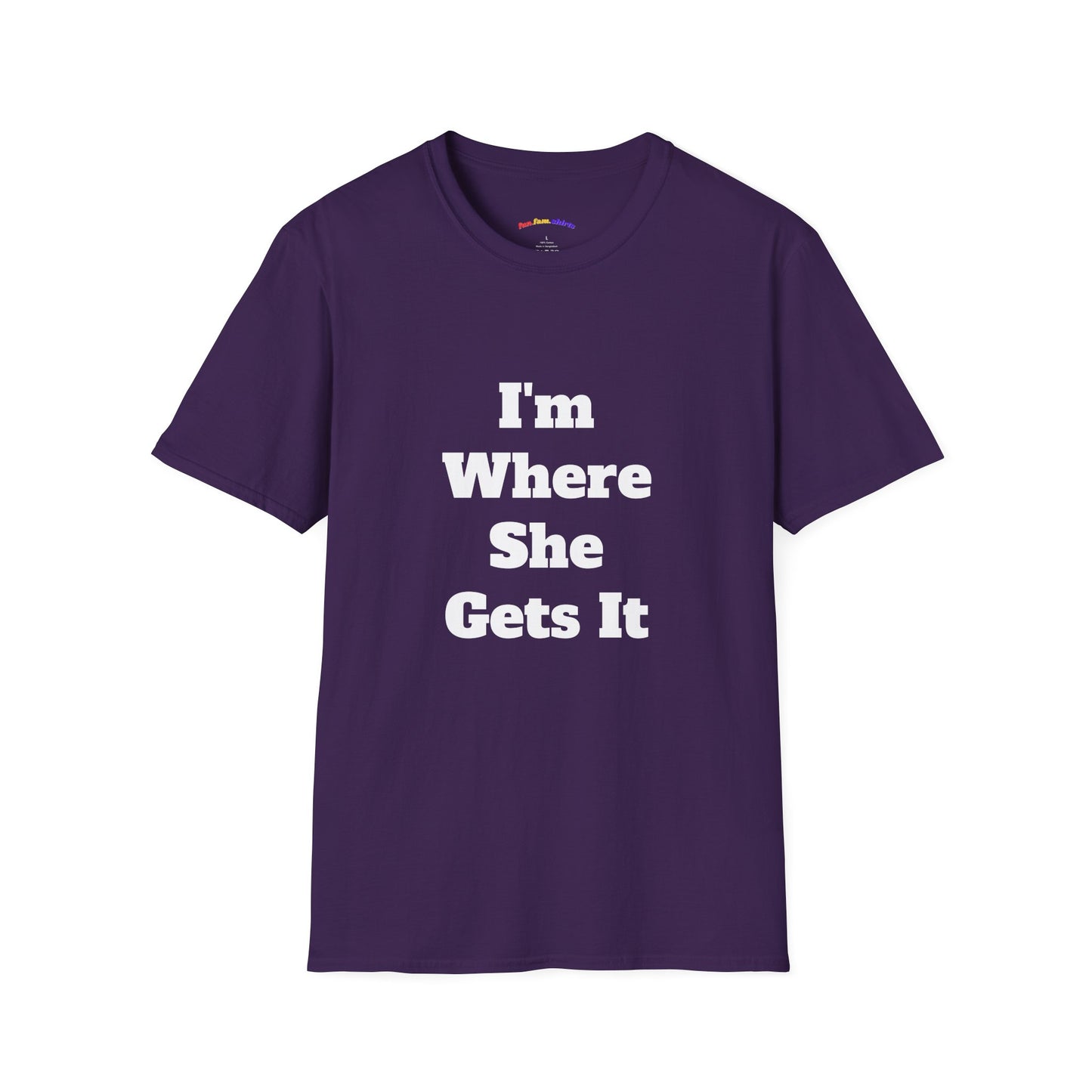 I'm Where She Gets It – Mom Daughter Matching Shirt