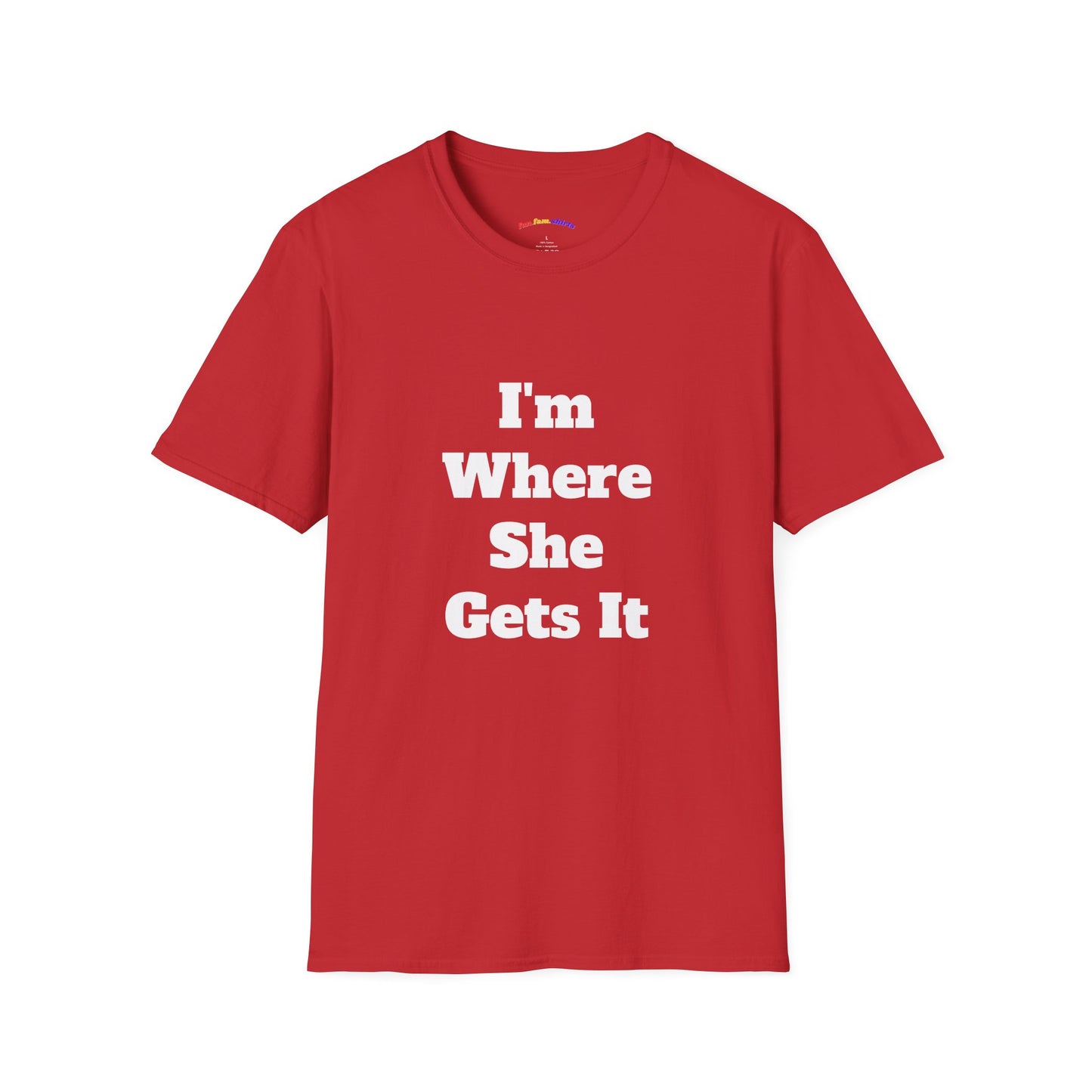 I'm Where She Gets It – Mom Daughter Matching Shirt