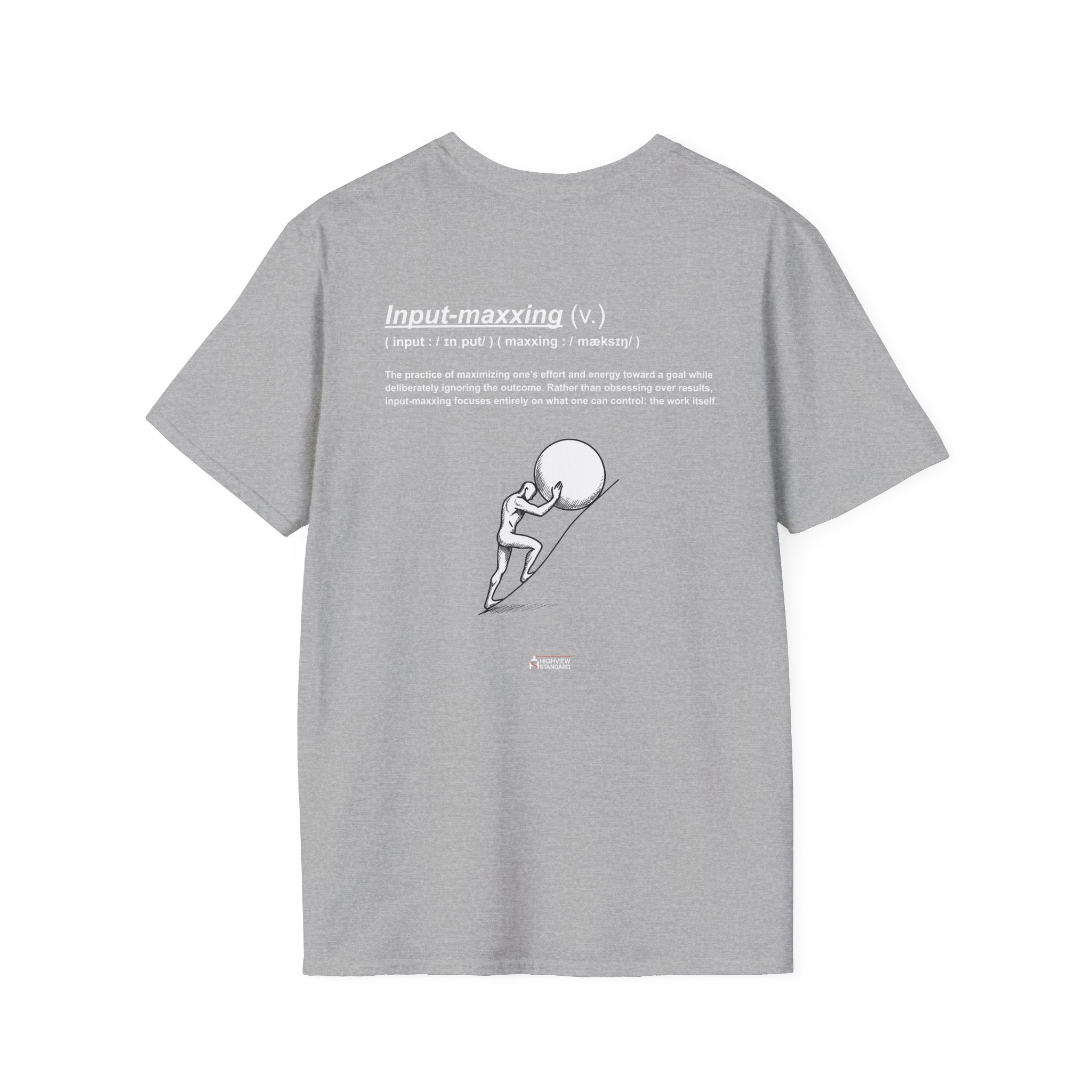 Input-Maxxing - Adult Tee