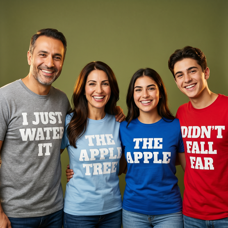 "The Apple's"  — Family of 4